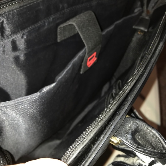 Laptop Tote Campus/Work Bag Classy Optional Tied Scarf Final Sale - Picture 4 of 9